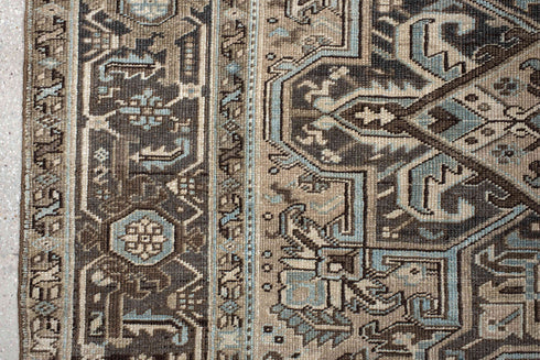 Antique Heriz Area Rug (8' x 11')